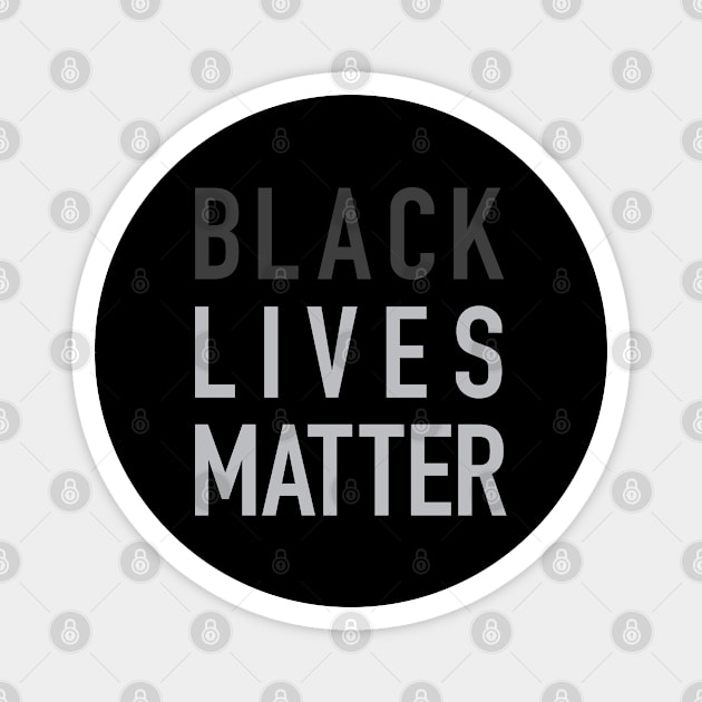 BLACK LIVES MATTER Magnet by yayo99